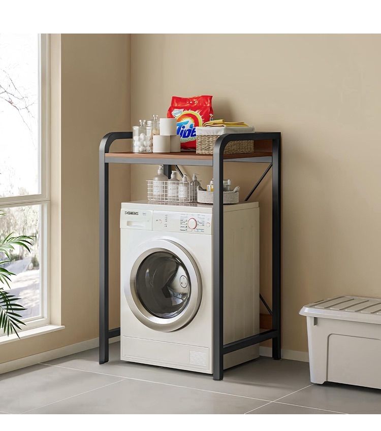 ランドリーラック 防水パン おしゃれ 洗面所 スリム 省スペース ラック 縦型 立てかけスタイル 洗濯機 収納ラック 収納棚 ランドリー 新生活 一人暮らし 洗面所 洗濯かご 洗濯物入れ 脱衣所 脱衣かご 一人暮らし 収納 RaogtCYU