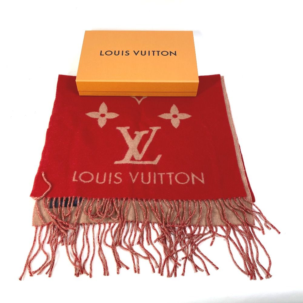 LOUIS VUITTON エシャルプレイキャビック カシミヤ マフラー LOUIS VUITTON ルイヴィトン マフラー エシャルプ