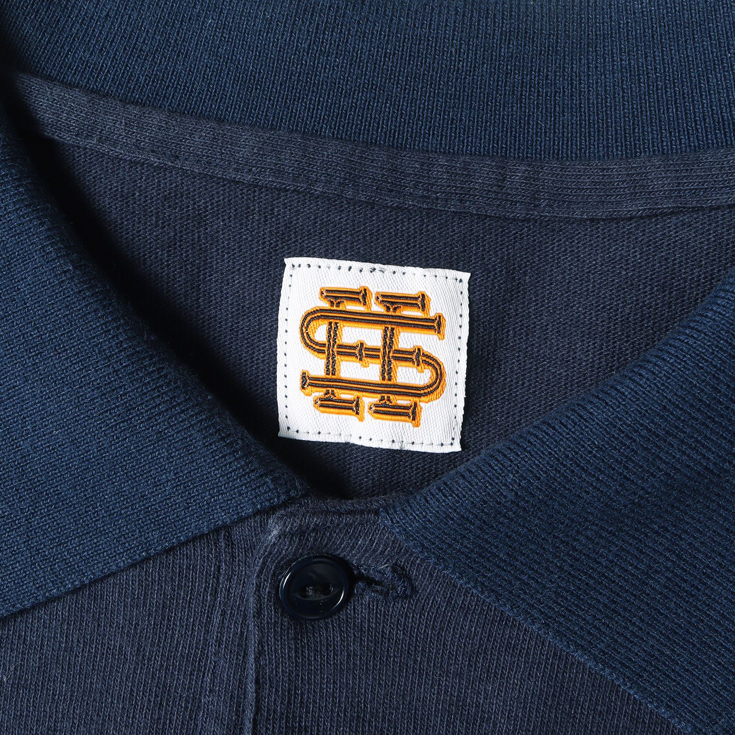 seesee ビッグサイズ ロングスリーブ ヘビー ポロシャツ SEESEE シーシー ポロシャツ サイズ:XXXXL ビッグサイズ ロング