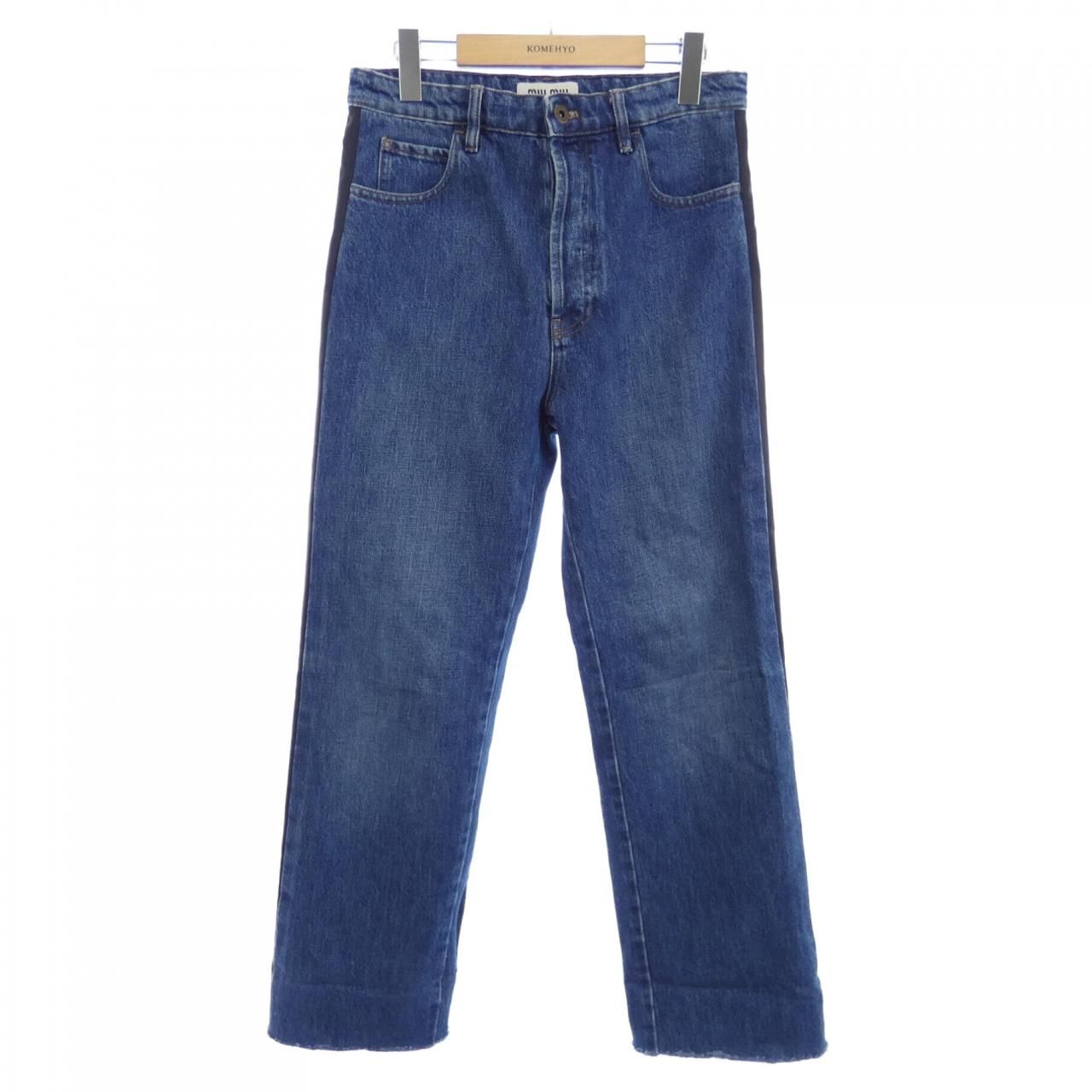 ミュウミュウ MIU MIU GWP450 S231 12IK ジーンズ