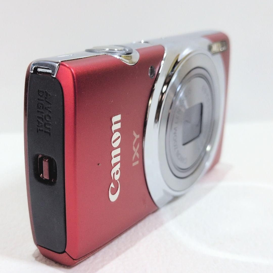 CANON IXY130 デジタルカメラ PC2053 レッド 充電器付属 【公式通販】