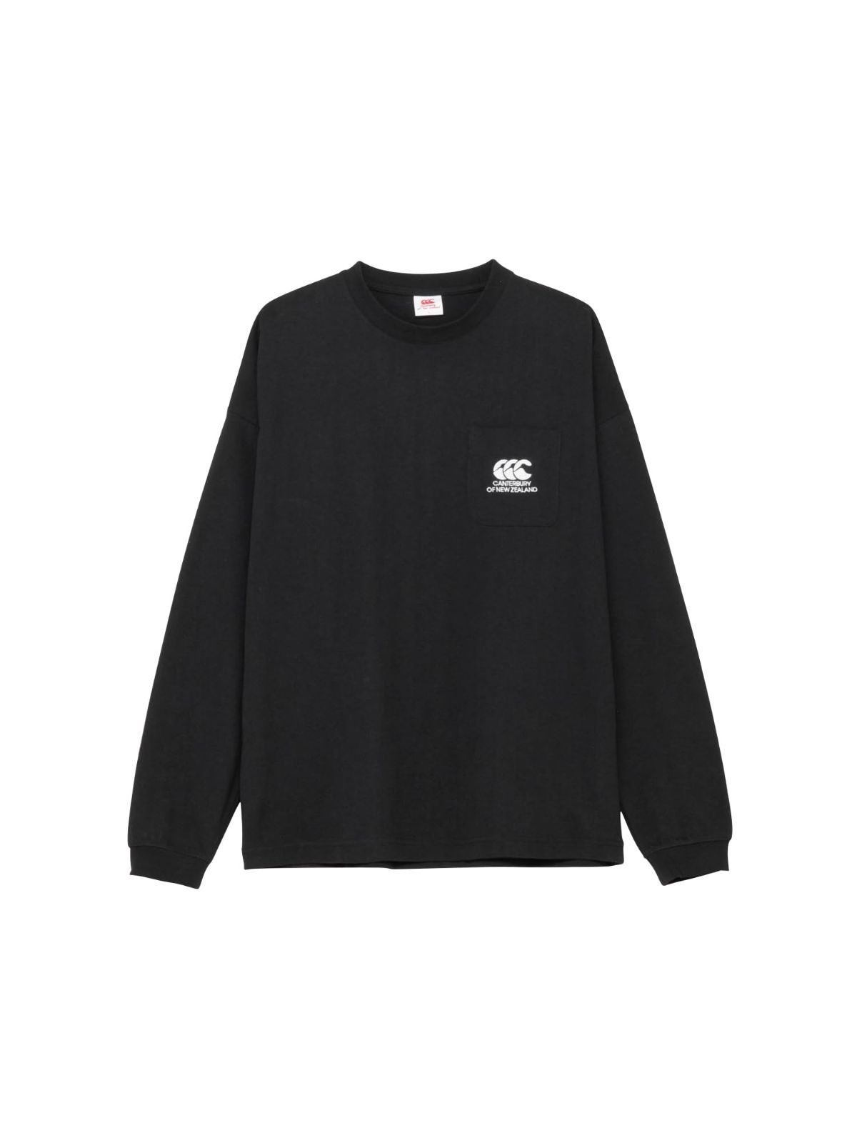 Size XL_Color 19_ブラック カンタベリー 長袖 Tシャツ L|S HEAVY CREW POCKET TEE ユニセックス ブラック XL