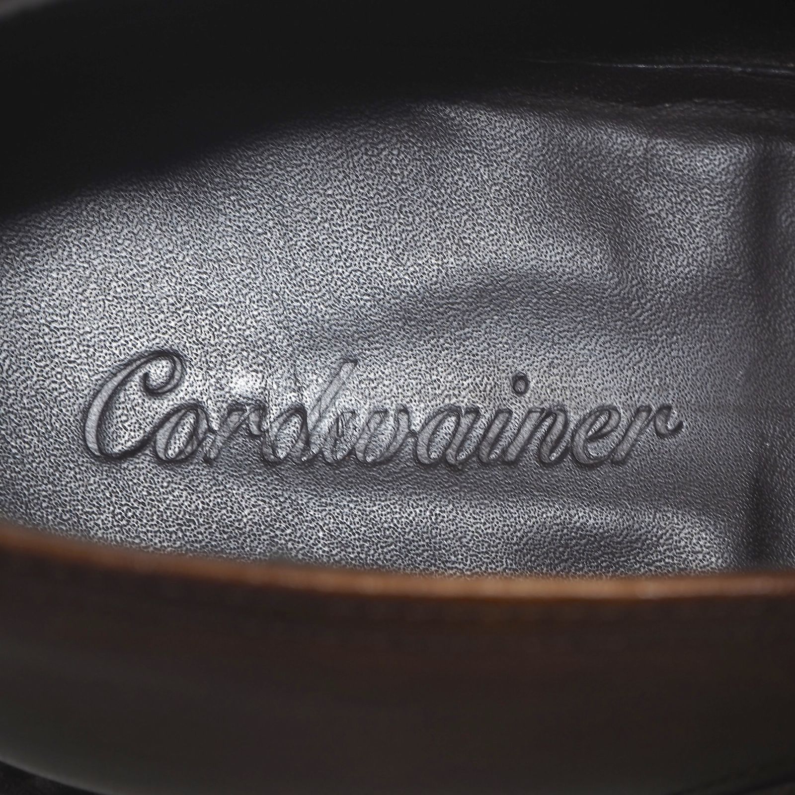 △コードウェイナー Cordwainer レザー ストレートチップ シューズ 41