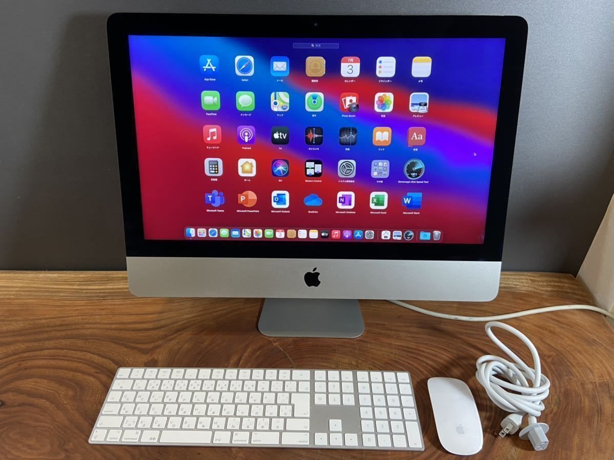 Apple iMac Retina 4K 21.5インチ Late2017|CPUi5 3.0GHZ|32GB| SSD 1TB HDD1TB|office2019|Windows 10| 大容量高速