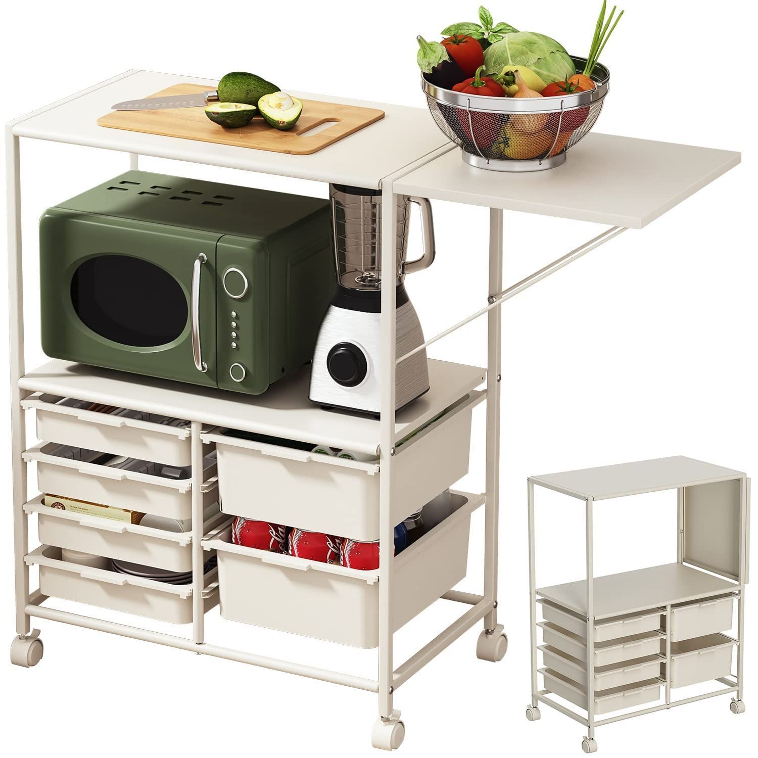 レンジ台 レンジラック レンジボード キッチン収納棚 食器棚 家電や器具収納 ワインラック アジャスター付き 省スペース