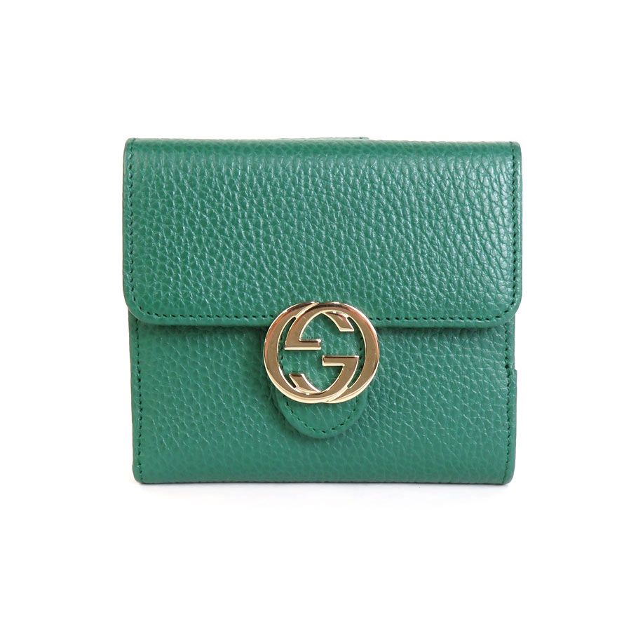 グッチ GUCCI 二つ折り財布 インターロッキングG 615525 - メルカリ
