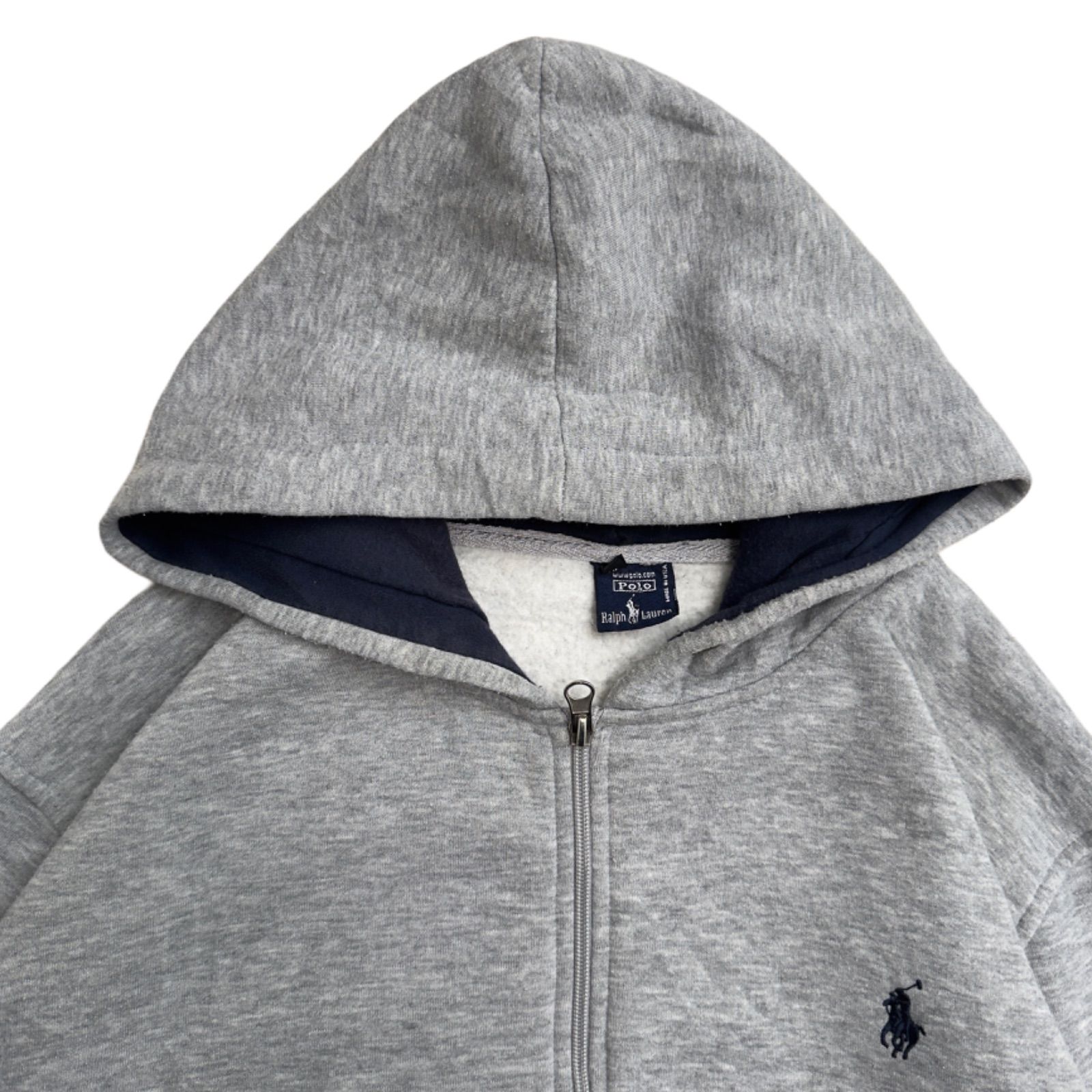 90s USA製】 ポロ ラルフローレン Polo Ralph Lauren フルジップ 