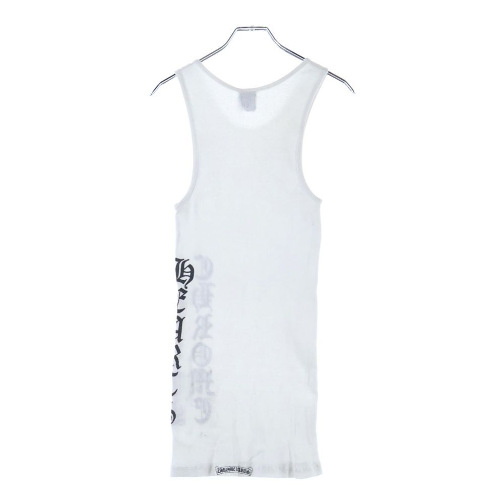 CHROME HEARTS クロムハーツ OLD Side Logo Tee サイドロゴ タンクトップ ノースリーブカットソー ホワイト