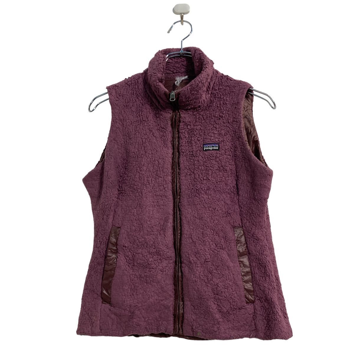 patagonia フリース ベスト レディース S～ パープル パタゴニア