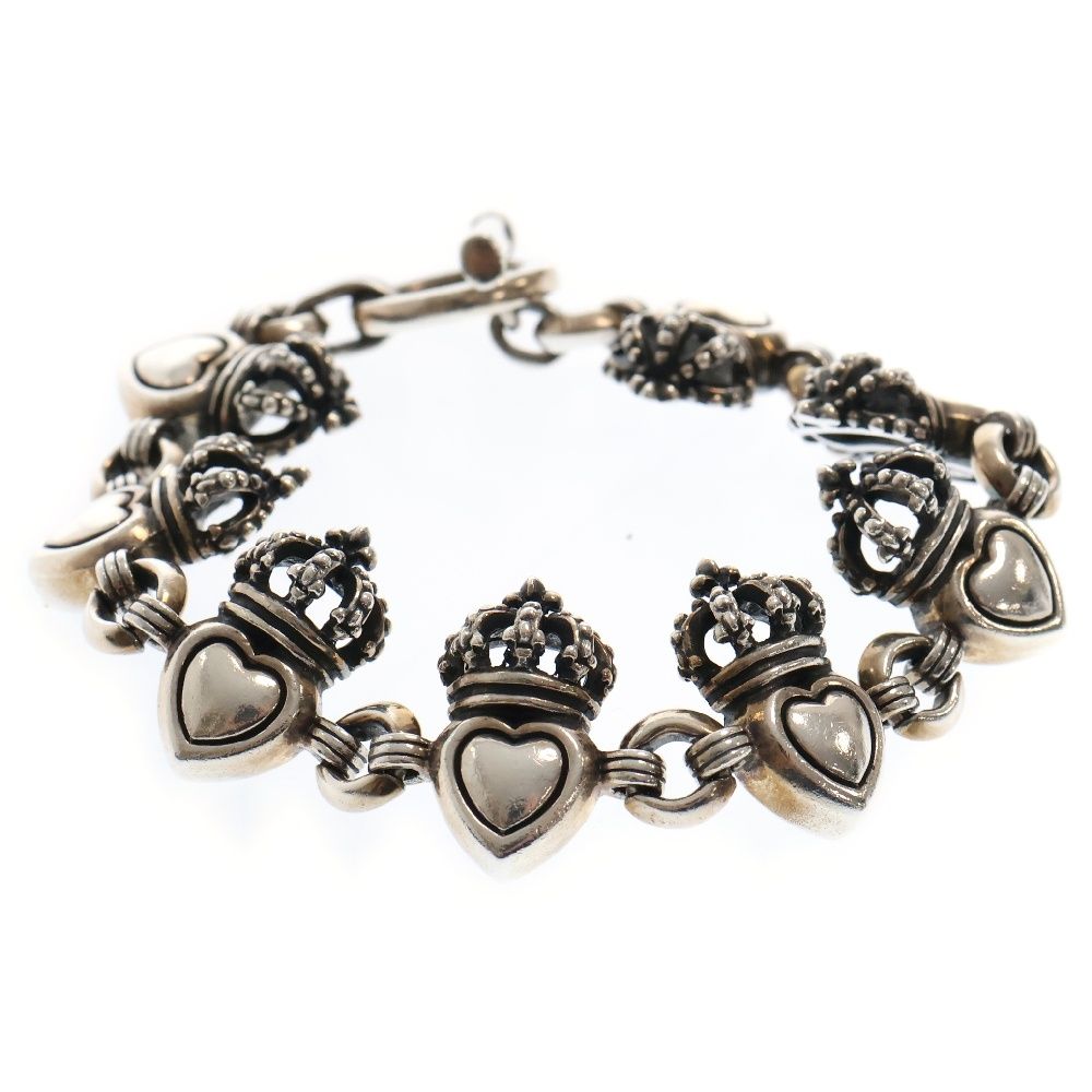Justin Davis (ジャスティンデイヴィス) Crown Heart Bracelet