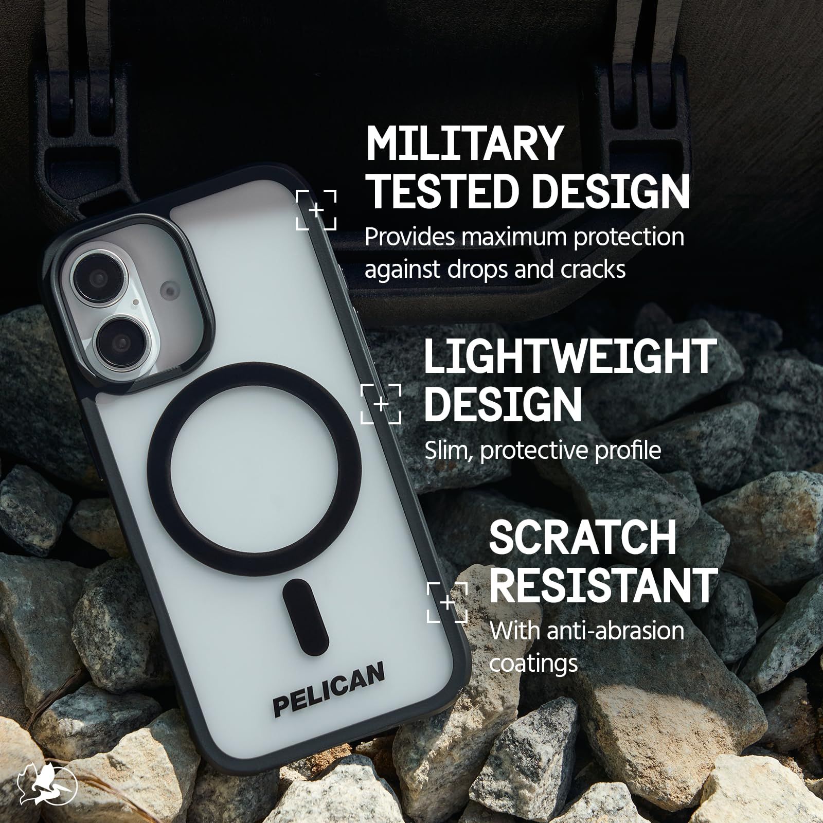 iPhoneアクセサリー PELICAN RANGER iPhone 16 Pro PELICAN RANGER 16ProMax/16Pro/iPhone16/iPhone15 Proケース