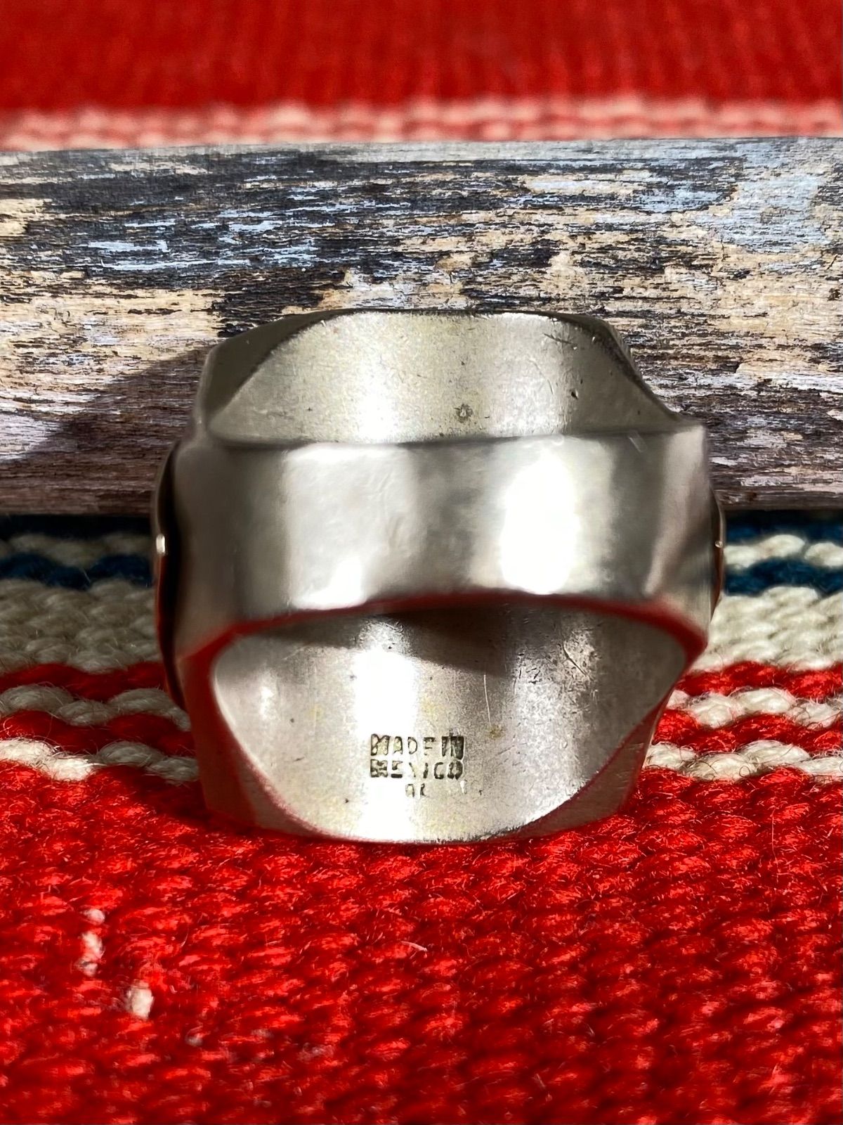1950s メキシカンリング インディアン 20号 真鍮 合金 メキシコリング