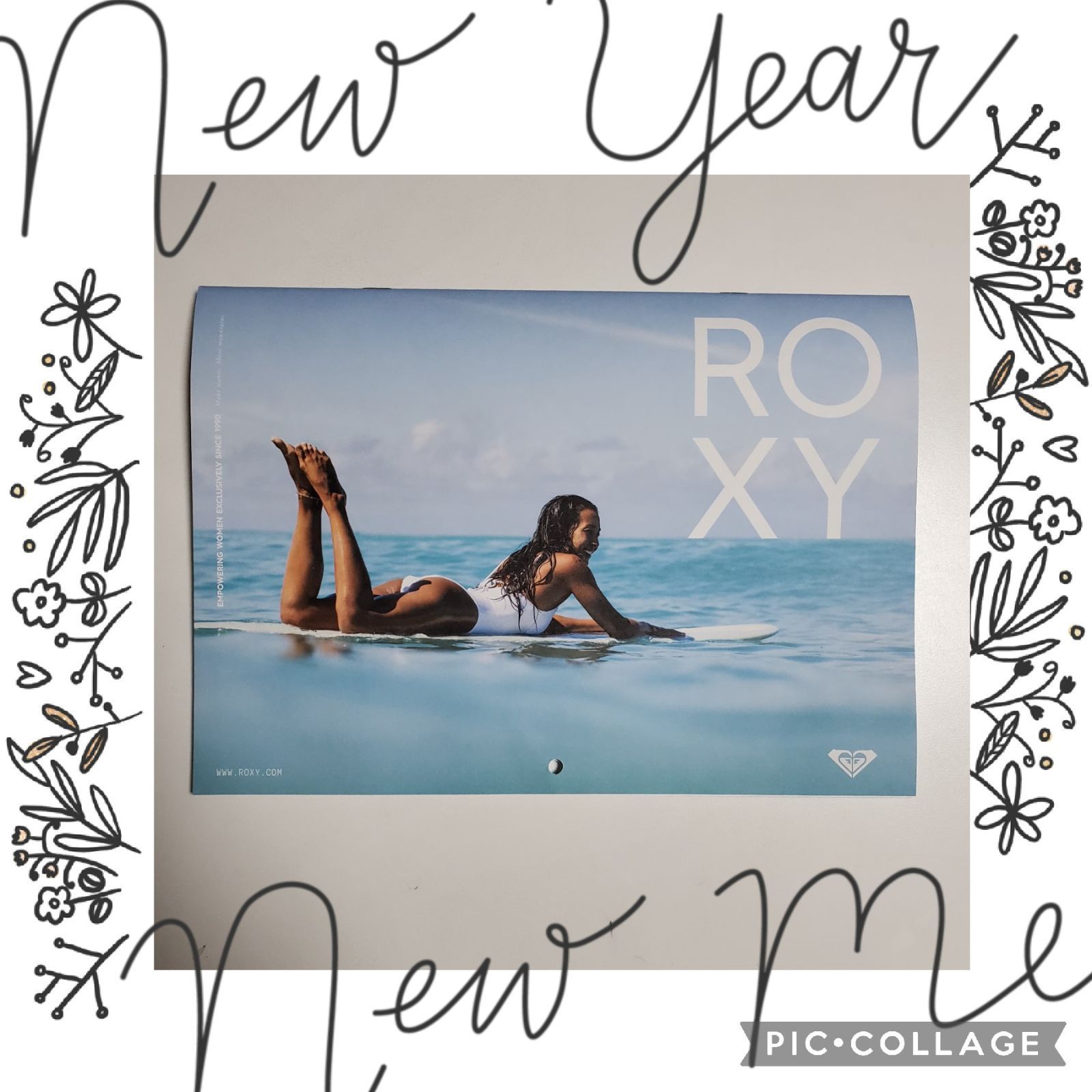 ♡非売品♡ROXY♡2022年♡カレンダー♡背面は2023年♡(*^^*)♡ - メルカリ