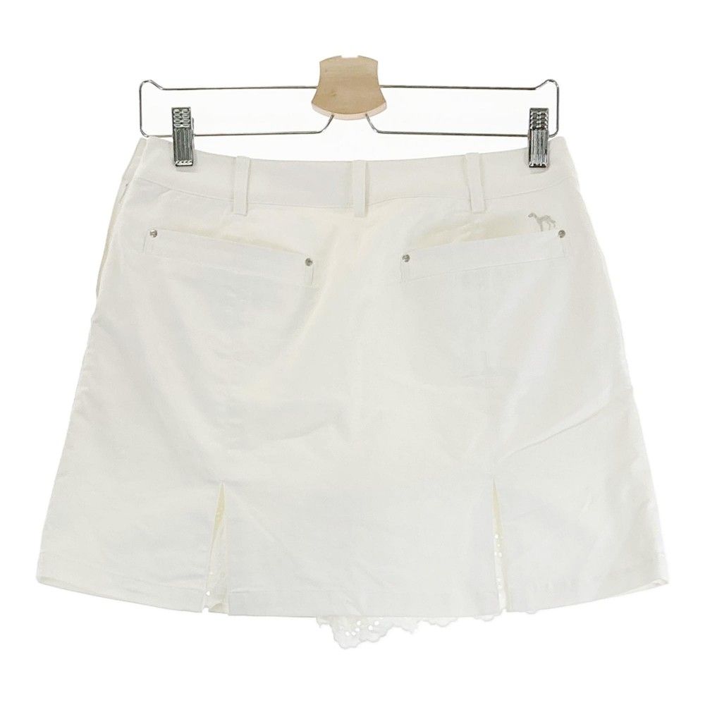 サイズ：38 ADABAT アダバット インナー付 スカート ホワイト系