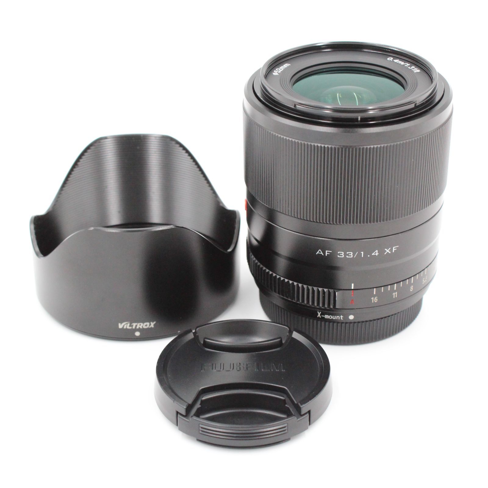 ☆美品☆ VILTROX ビルトロックス AF 33mm F1.4 (フジフイルムX用 
