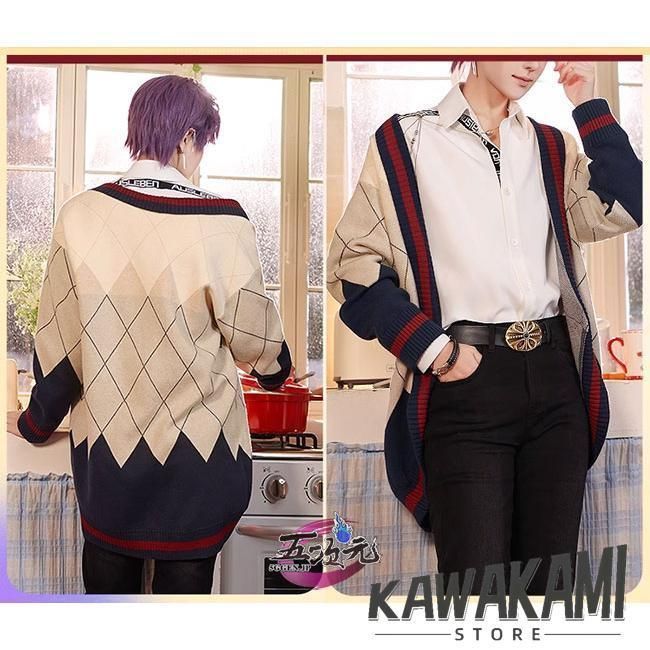 三分妄想 恋と深空 コスプレ ホムラ 非対称のロマン 衣装 ウィッグ 追加可