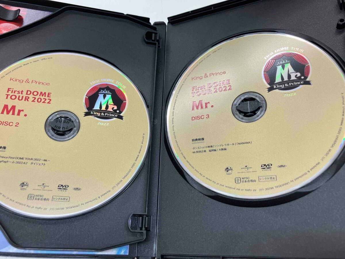DVD King & Prince First DOME TOUR 2022 ~Mr.~(通常版) - メルカリ