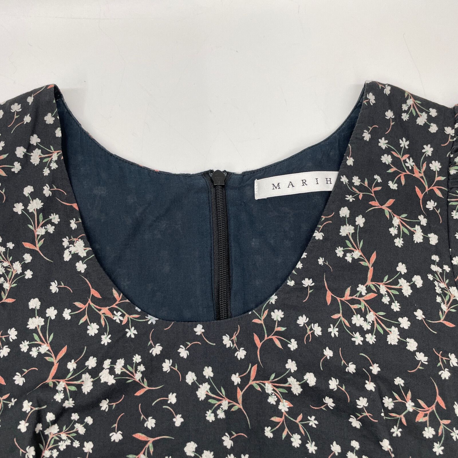 MARIHA花のワルツ　黒３６サイズ　　美品 ADAM ET ROPÉ FEMME(アダム エ ロペ ファム) / 【MARIHA】花の