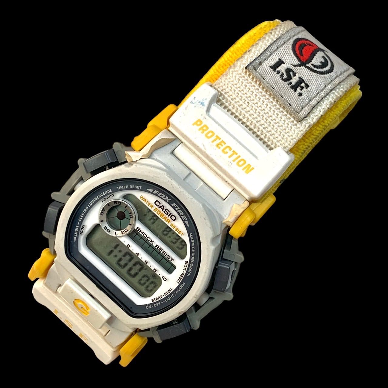 ISF限定カラー希少品⭐️ G-SHOCK】 CASIOカシオ G-SHOCK FOX FIRE nexax DW-003 スノーボードISF限定カラー品  1997年2月発売・生産終了品 ※ プロテクターがありません （AYA） - メルカリ