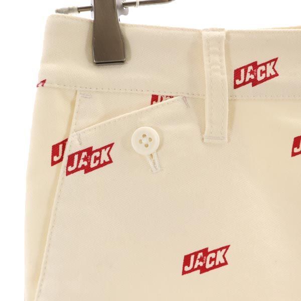 JACK BUNNY! ロゴプリント パンツ Jack Bunny ロゴプリントパンツ