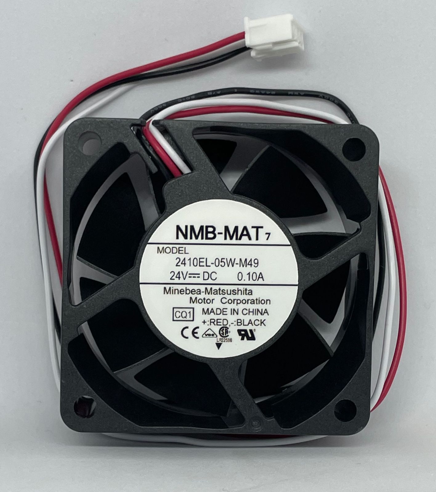 NMB-MAT 冷却ファン, 24V DC, 0.10A, 6cm角, 日立ビッグドラム洗濯機用 修理交換用 保守部品, 2410EL-05W-M49 [並行輸入品]