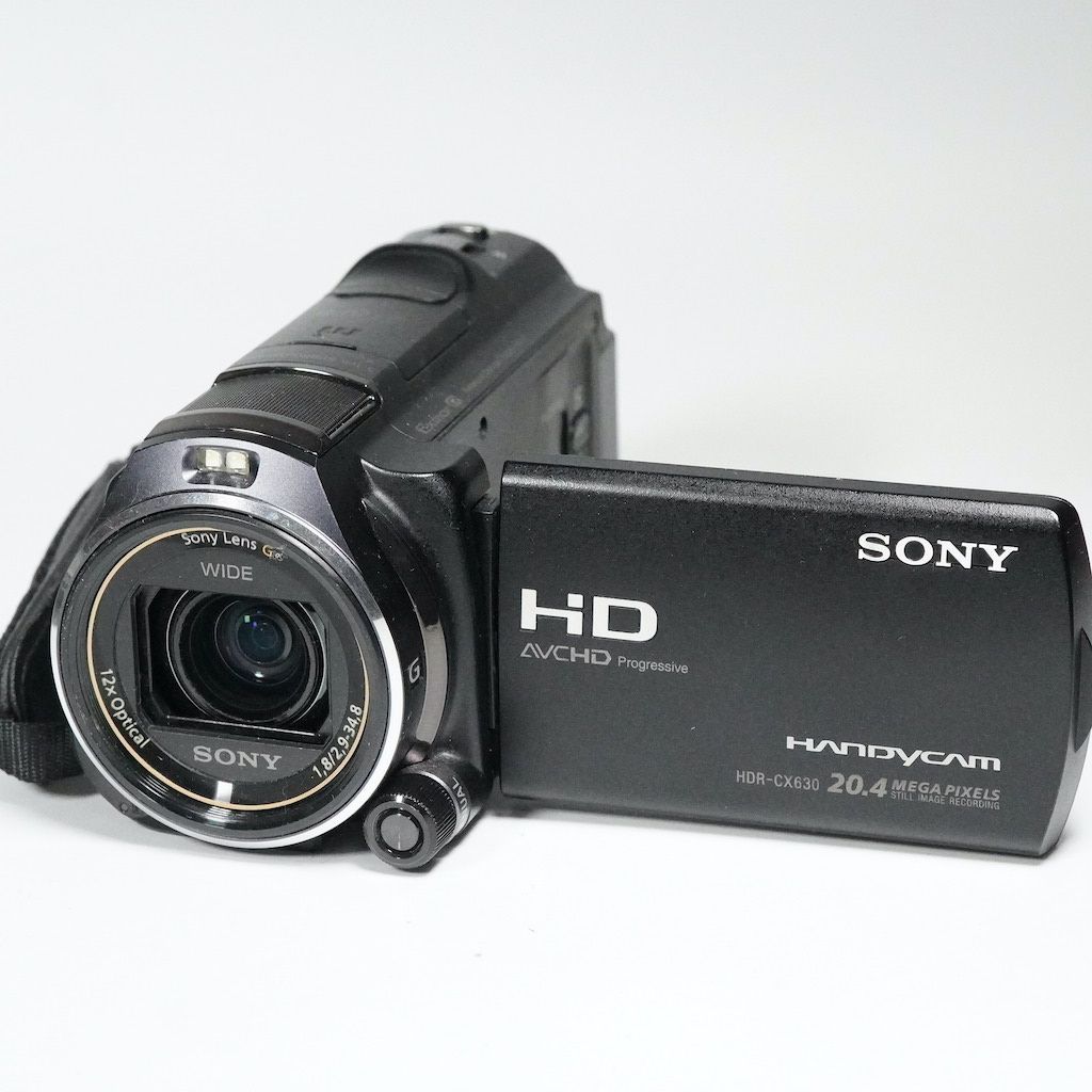 SONY ソニー HDR-CX630 ブラック 動作OK 1週間保証 /1059 - メルカリ