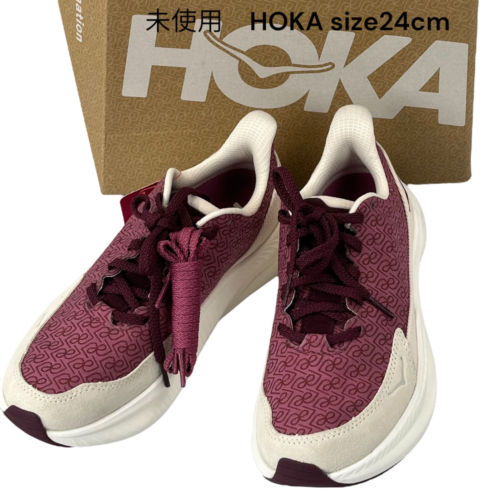 HOKA×リフォーメーション MACH 6 LS REFORMATION スニーカー 24.5cm レディース S5S646