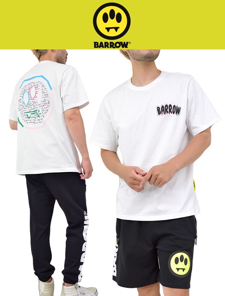 新品・タグ付】BARROW Tシャツ バックプリント ビッグロゴ