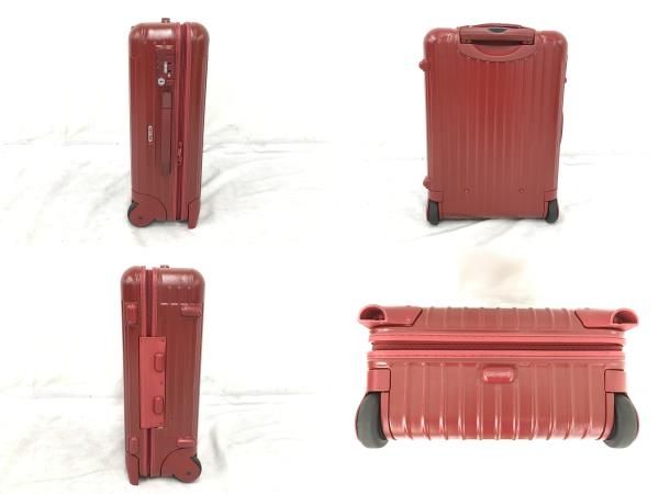 RIMOWA サルサ 32L 2輪 スーツケース キャリーバッグ レッド 赤 1泊~3