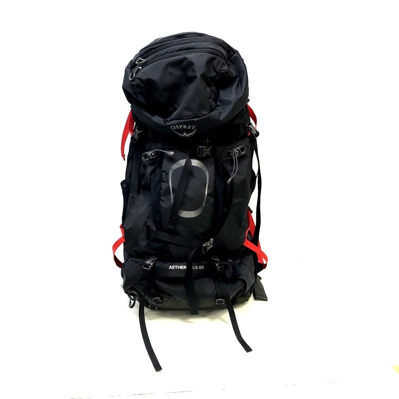 Osprey - オスプレー OSPREY aether 60 M イーサー60 バックパック ザック リュック バッグ 登山 アウトドア イーサープラス60(S/M アクソーグリーン): オスプレー | ロスト