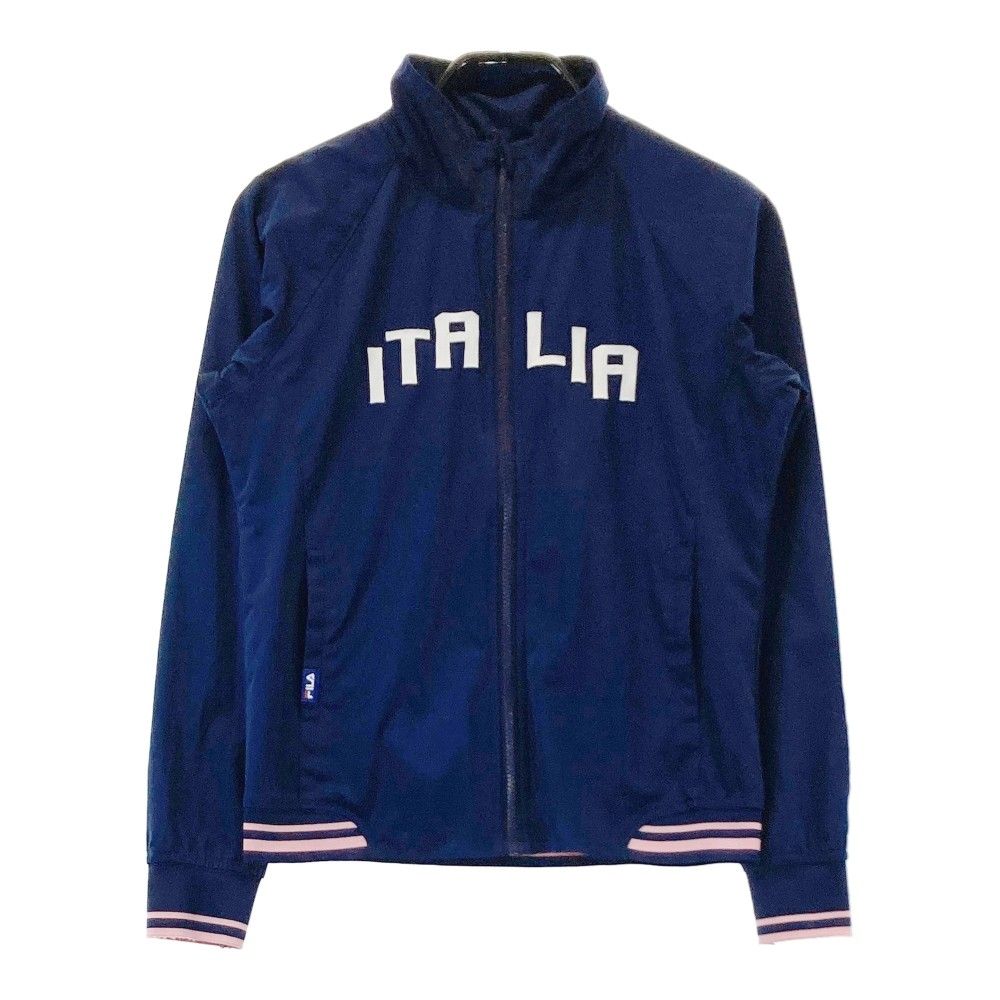 サイズ：M FILA GOLF フィラゴルフ ジップジャケット ネイビー系