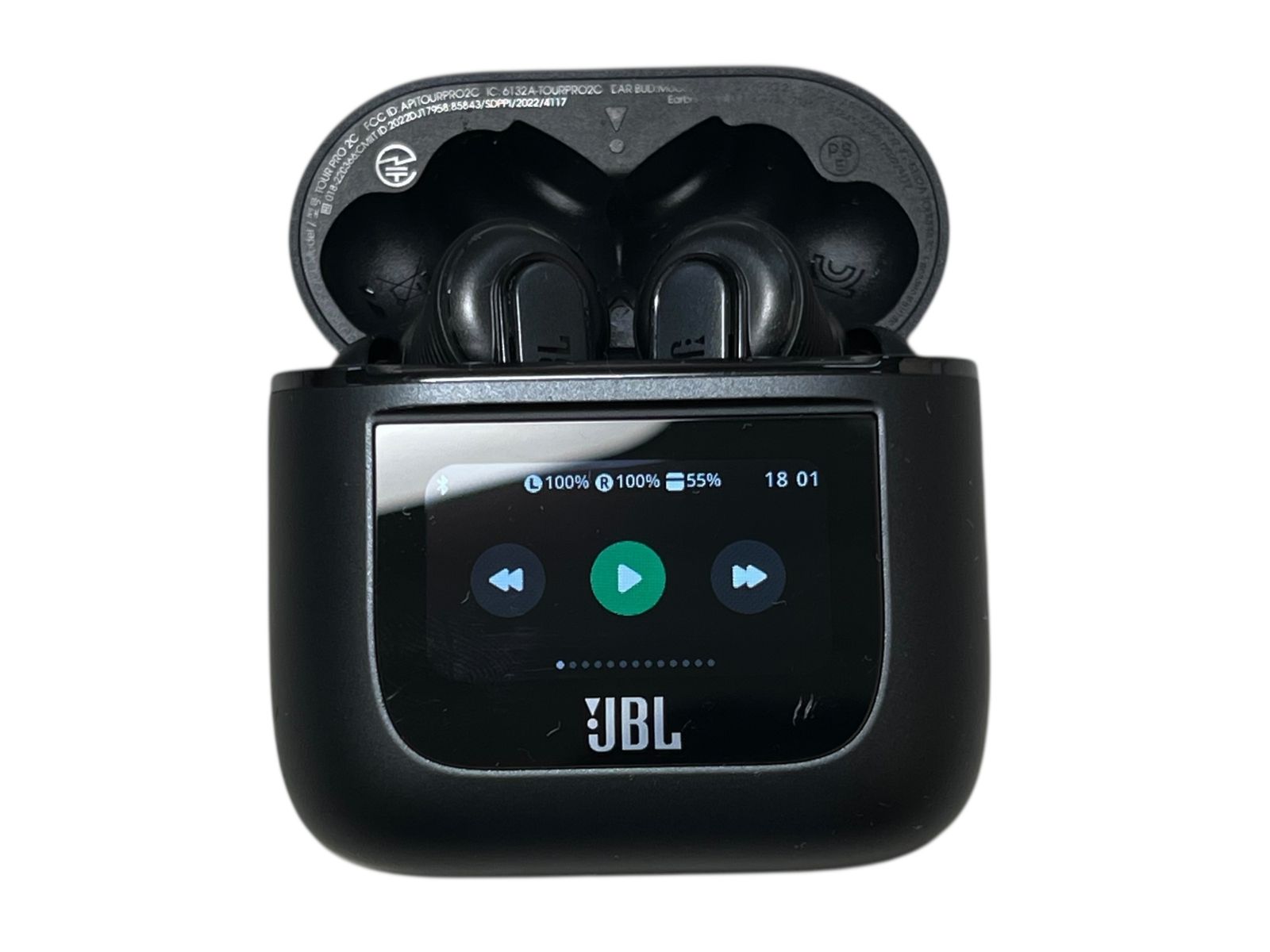 JBL ジェイビーエル TOUR PRO 2 ツアー プロ ワイヤレスイヤホン ノイズキャンセリング TOUR PRO2 ブラック 家電|065