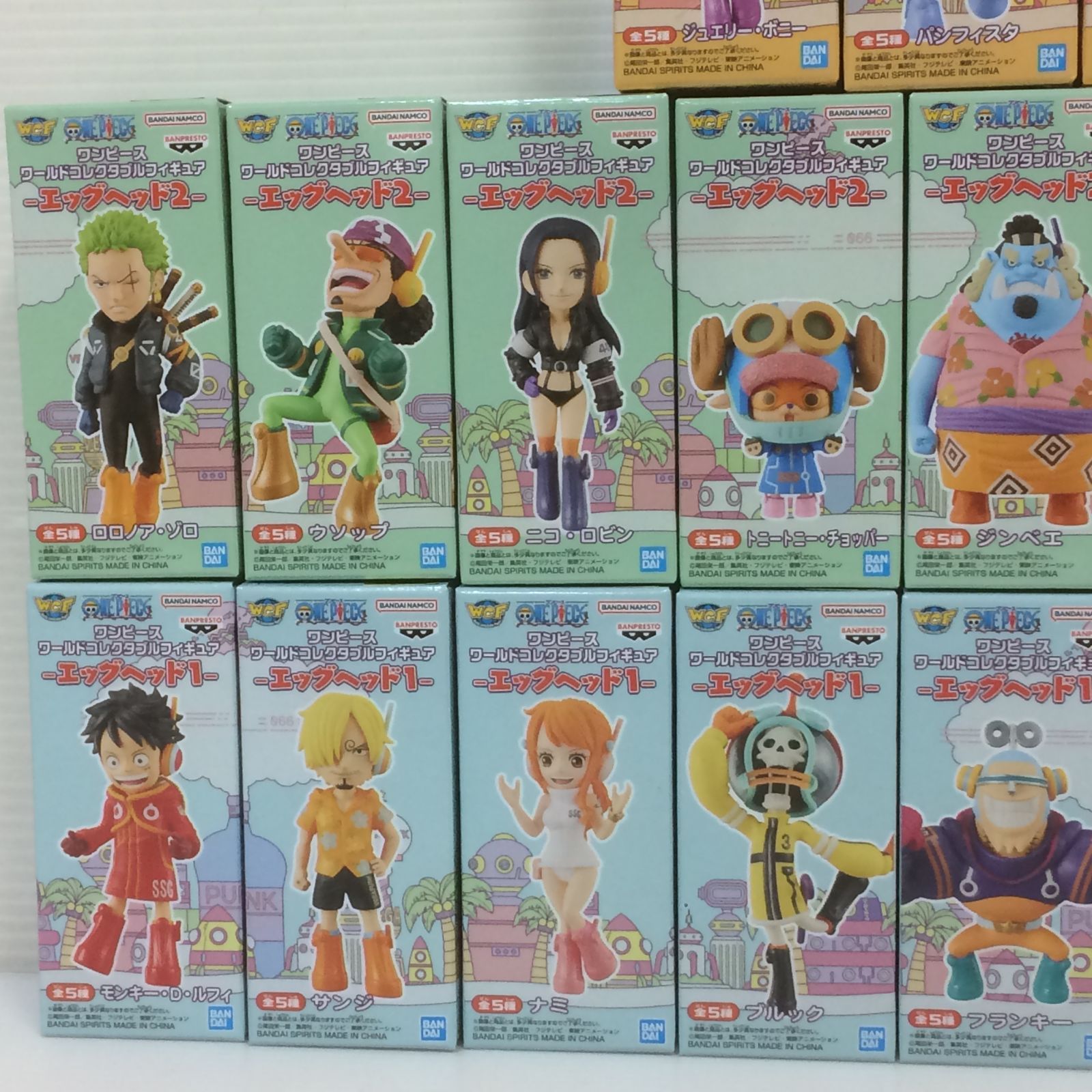 △ワンピース ワールドコレクタブルフィギュア ワーコレ エッグヘッド