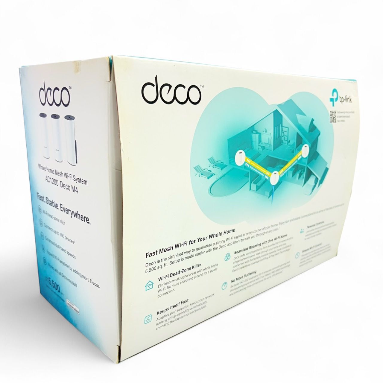 未使用】TP-Link Deco M4 購入 AC1200 Wi-Fi システム メッシュWiFi