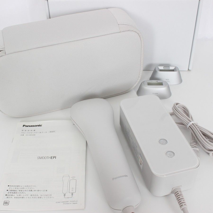 パナソニック 光エステ スムースエピ パワー-クール ES-WG0B-H グレー 脱毛器 光美容器 Panasonic 本体