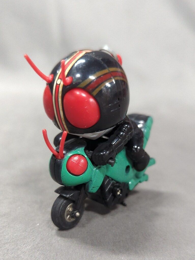 バンダイ カッとびライダー 仮面ライダー倶楽部 仮面ライダーBLACK バトルホッパ- 8