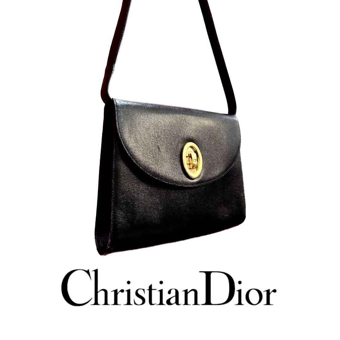 良品☆Christian Dior クリスチャン ディオール ショルダー