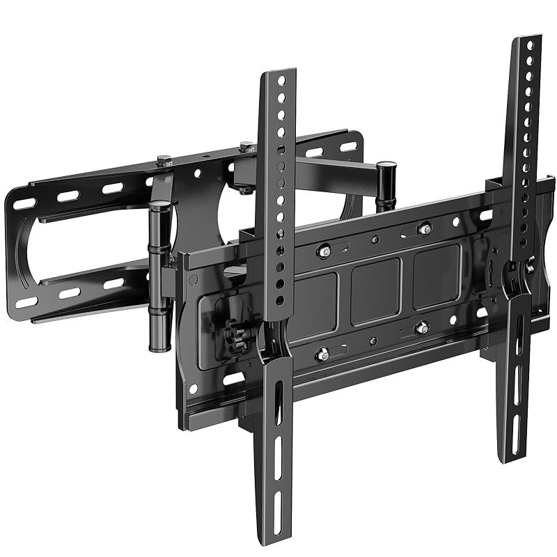 SHTUMECテレビ壁掛け金具 26-65インチ LCD/LED 液晶テレビ対応 フルモーション式 壁掛けテレビ金具 耐荷重45kg テレビ かべかけ 金具 可動式 用前後､左右､上下多角度調節可能 tv壁掛け金具 テレ