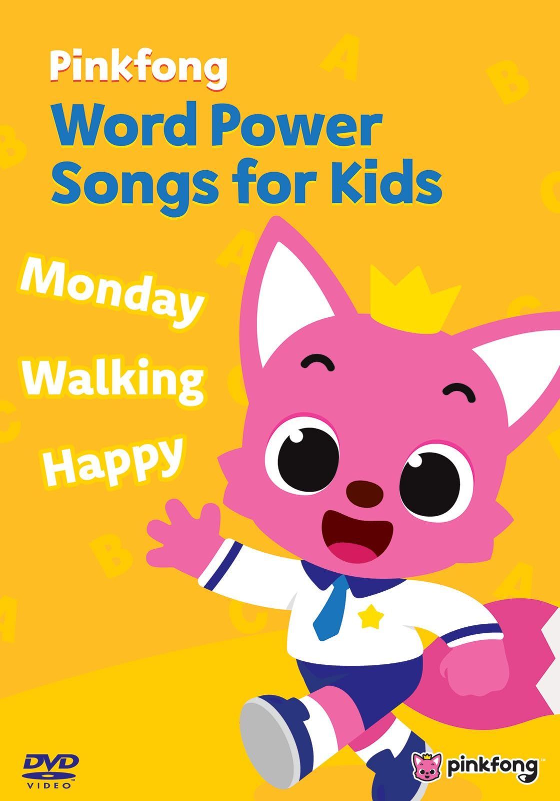 Pinkfong 本物 Word Power Songs For Kids DVD ピンキッツ ワード