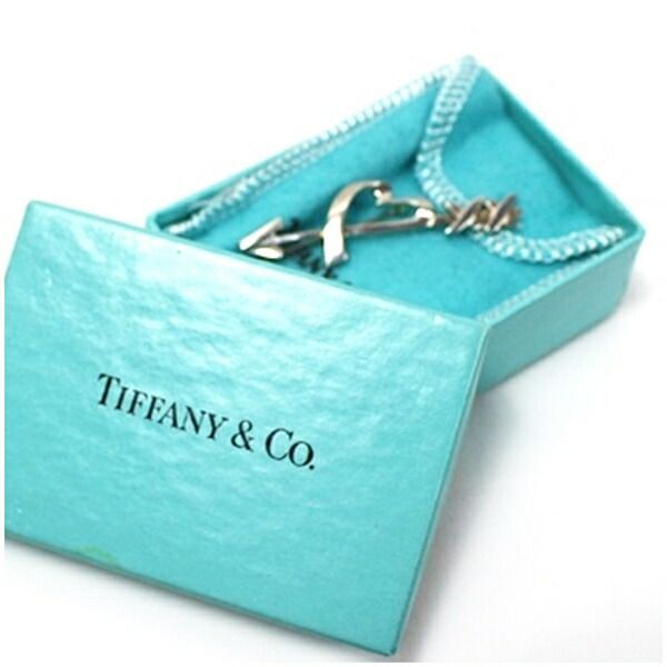 ティファニー ピンブローチ パブロピカソ・ラビングハート&キスアロー  