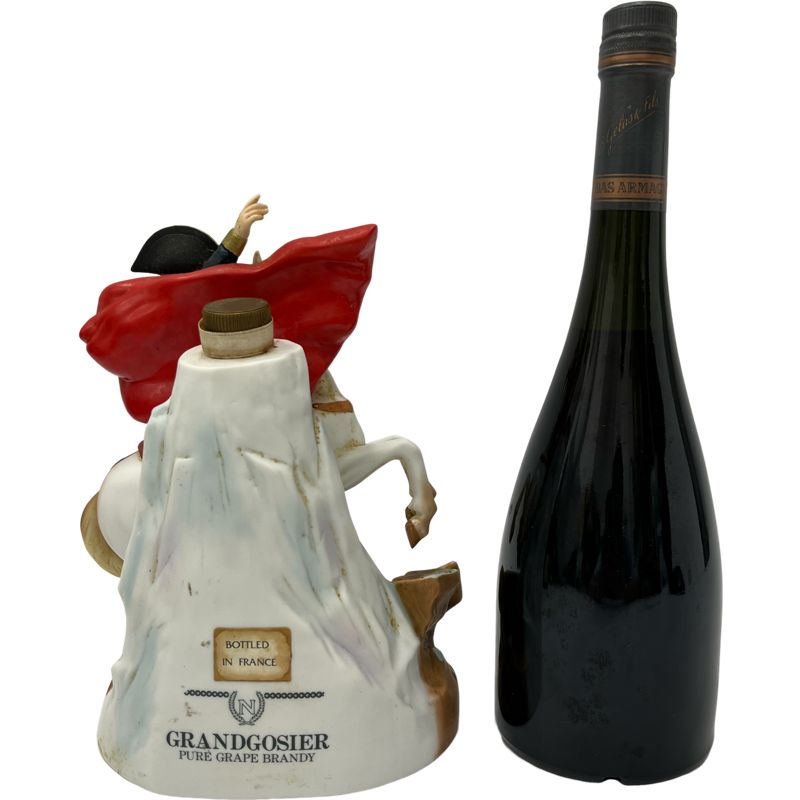 未開封【ナポレオン GRANDGOSIER】ブランデー 陶器 古酒 お酒 ☆古酒☆ナポレオン GRANDGOSIER 陶器 未開栓