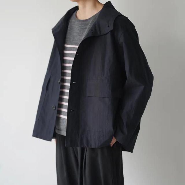 ASEEDONCLOUD | Handwerker | weather blouson (navy) size S