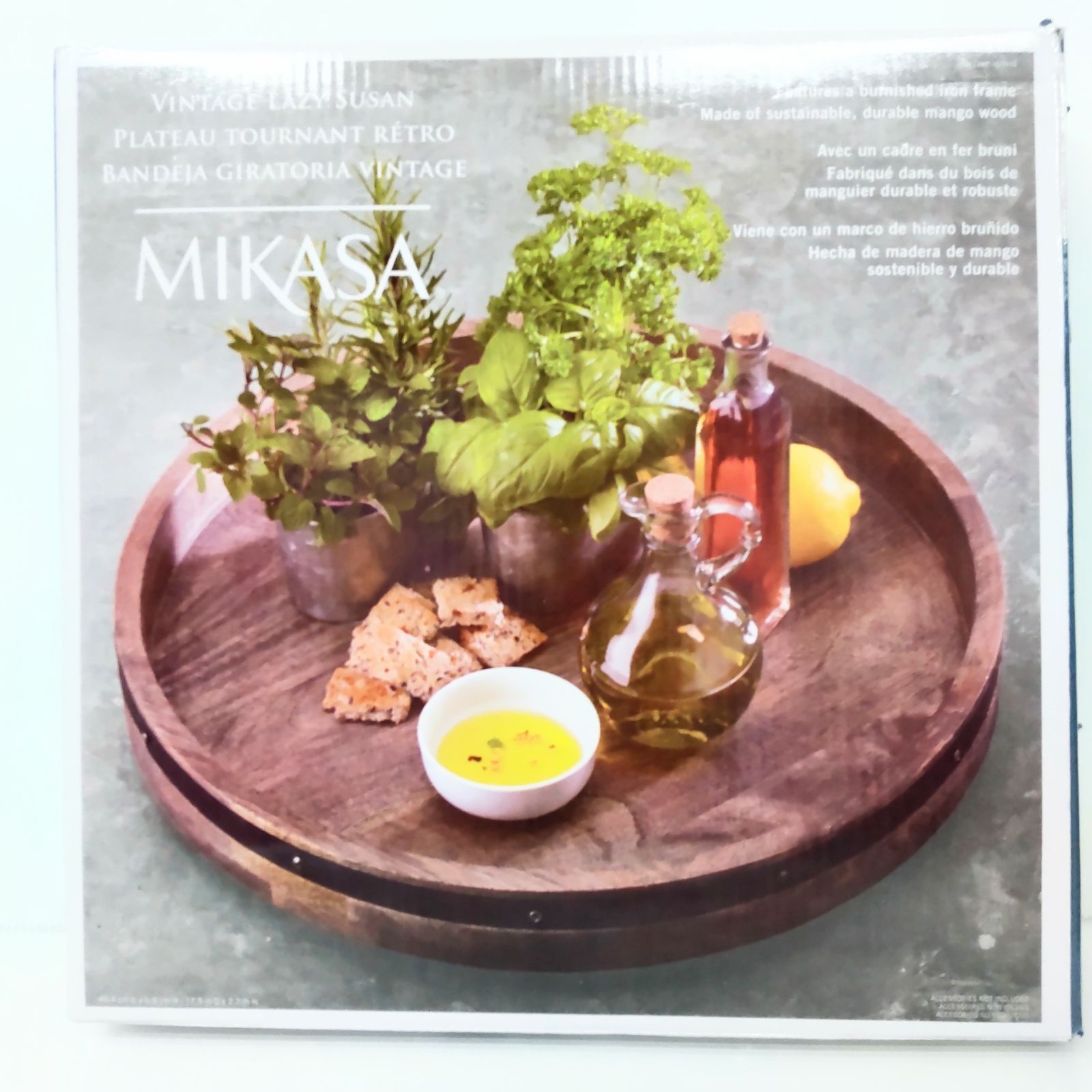 MIKASA マンゴーウッド 回転台 ターンテーブル 直径44.45cm - メルカリ