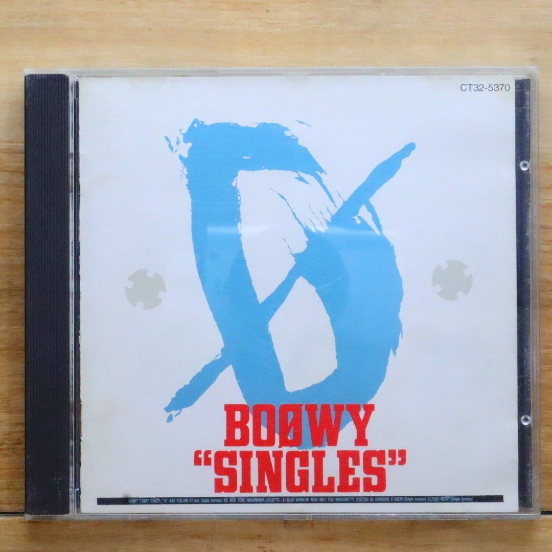 SINGLES OF BOOWY/BOΦWY