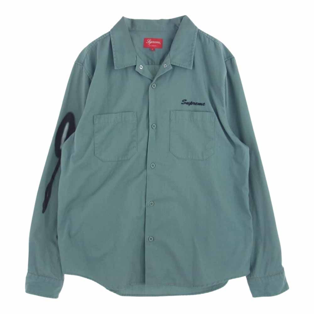 Rose L/S Work Shirt Lサイズ-