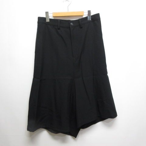 ワイズ Y's アシンメトリー 変形 サルエル パンツ 1 黒 ブラック