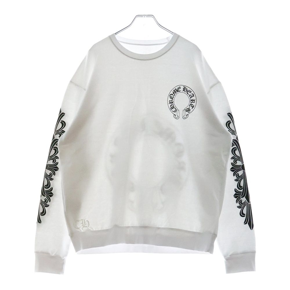 CHROME HEARTS (クロムハーツ) Horseshoe L/S Sweatshirt ホースシュー