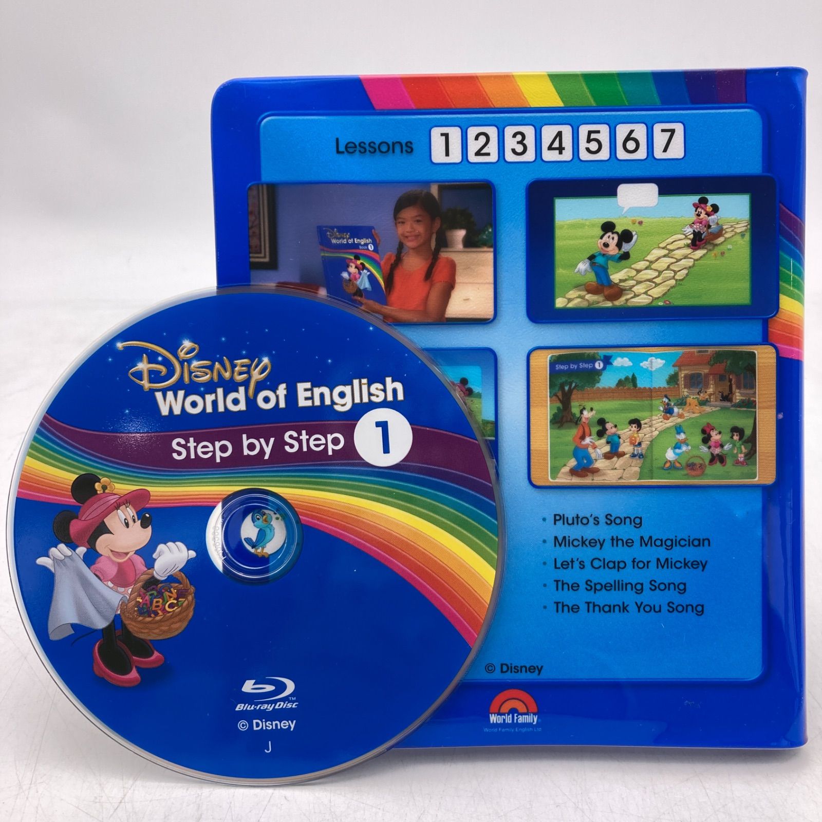 最新 メインプログラム　絵本 CD　ディズニー英語システム　306421 メインプログラム 絵本 CD ブルーレイ ディズニー英語システム