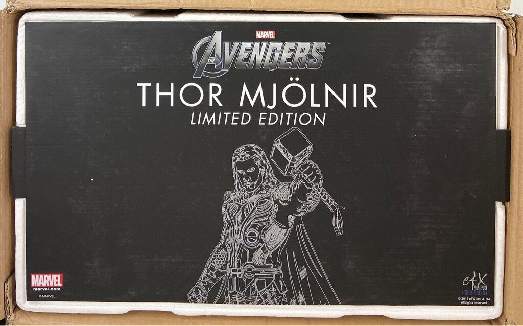 EFX COLLECTIBLES OFFICIAL PROP REPLICA | LIMITED EDITION THOR | MJOLNIR 1|1スケール