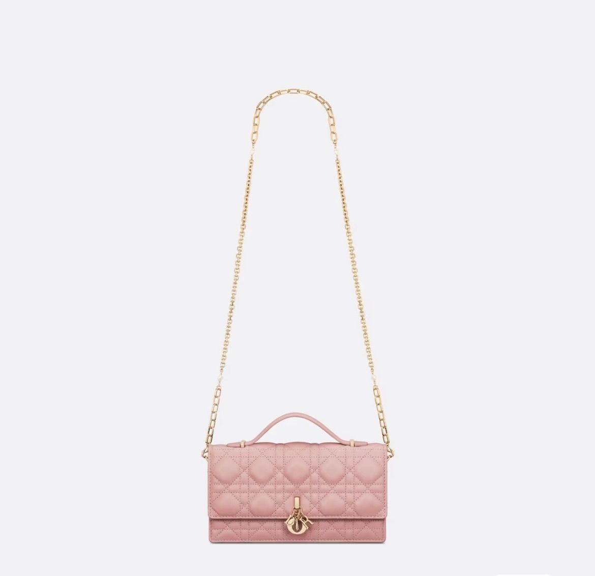 【人気のピンク】Dior MISS ミニバッグ 新作 新品 Christian Dior ディオール MISS DIOR ミニバッグ